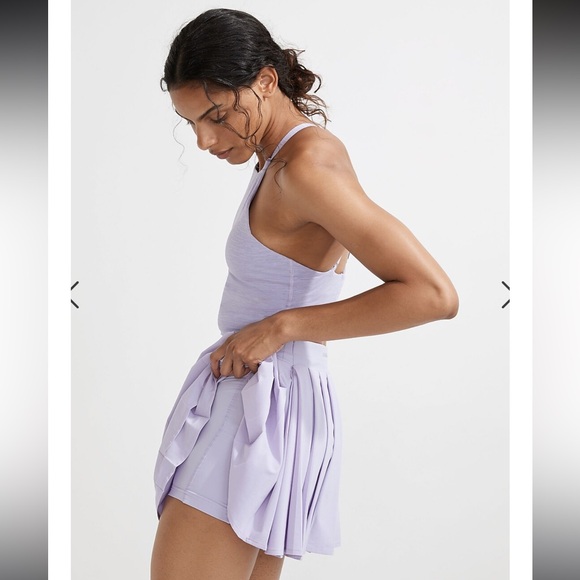 Outdoor Voices Lavender Ace 4" Pleated Mini Skort - Picture 4 of 10